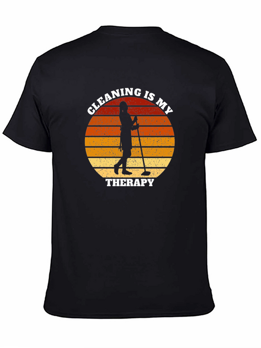 Cleaning Therapy Graphic T-Shirt