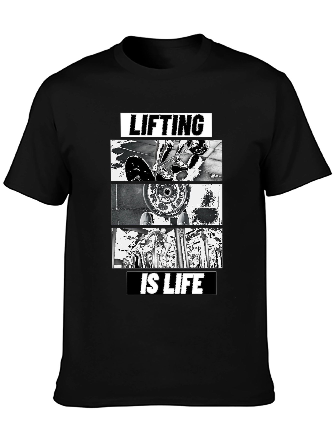 Lifting is Life Graphic T-Shirt