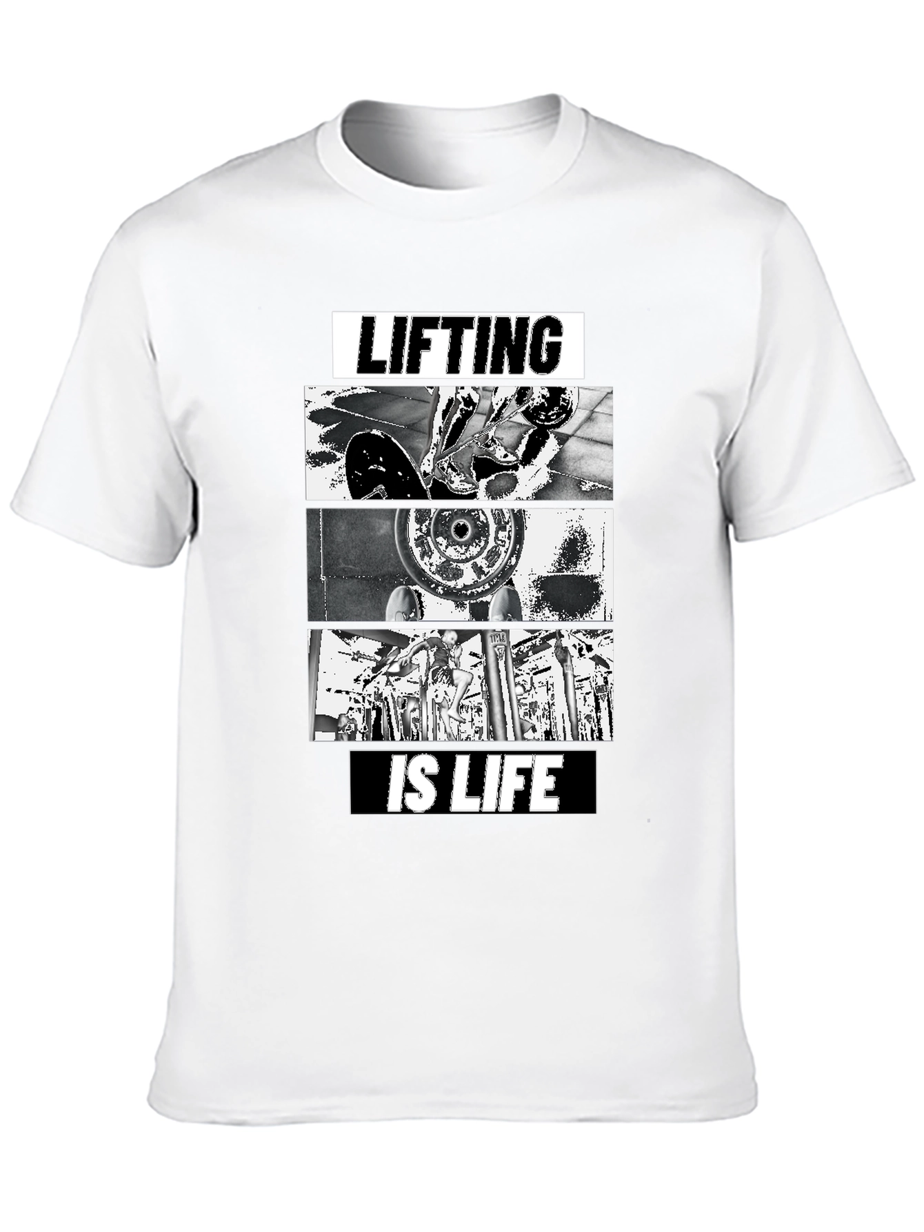 Lifting is Life Graphic T-Shirt