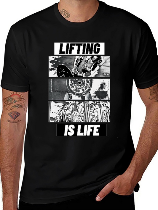 Lifting is Life Graphic T-Shirt