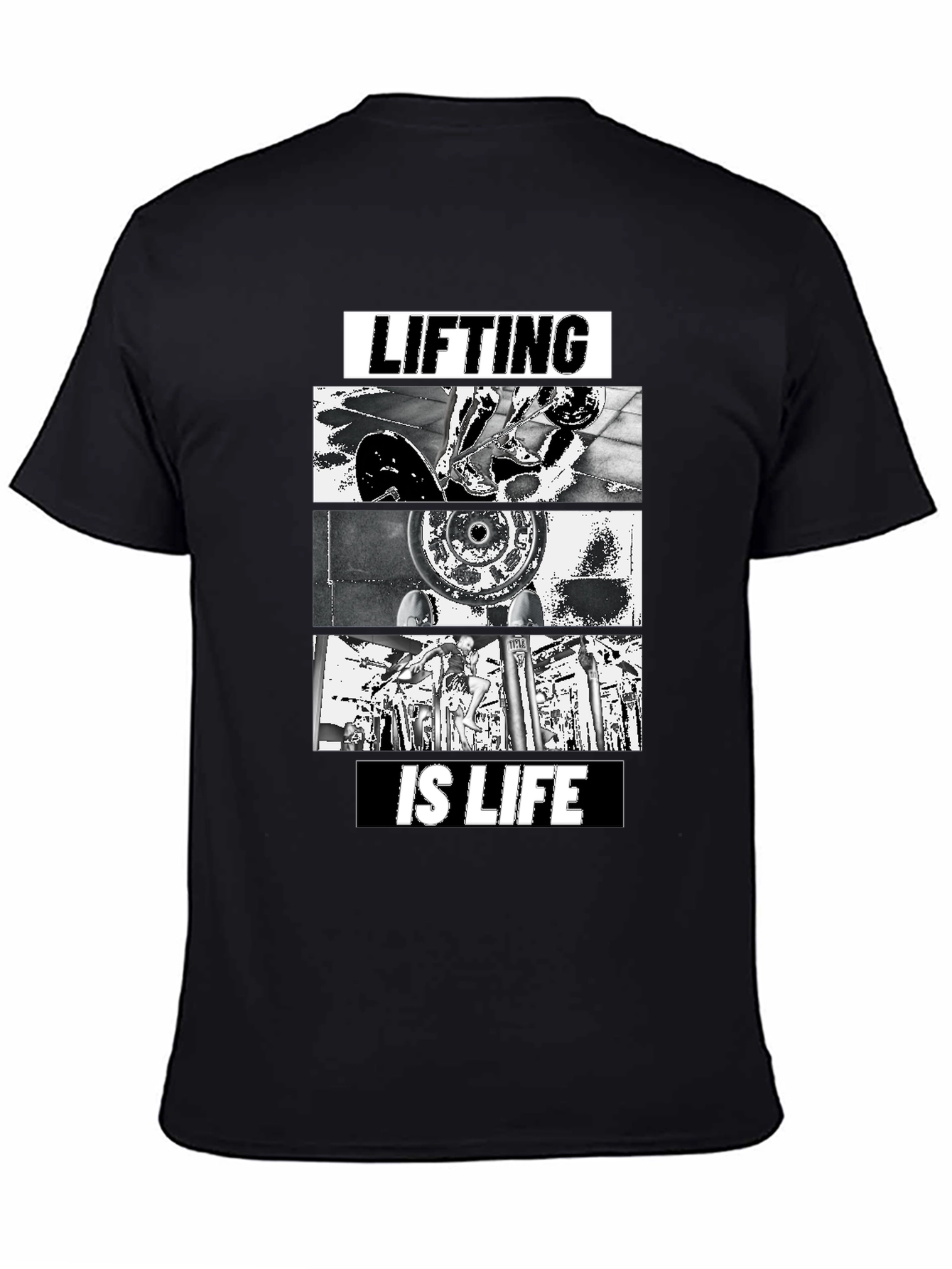 Lifting is Life Graphic T-Shirt