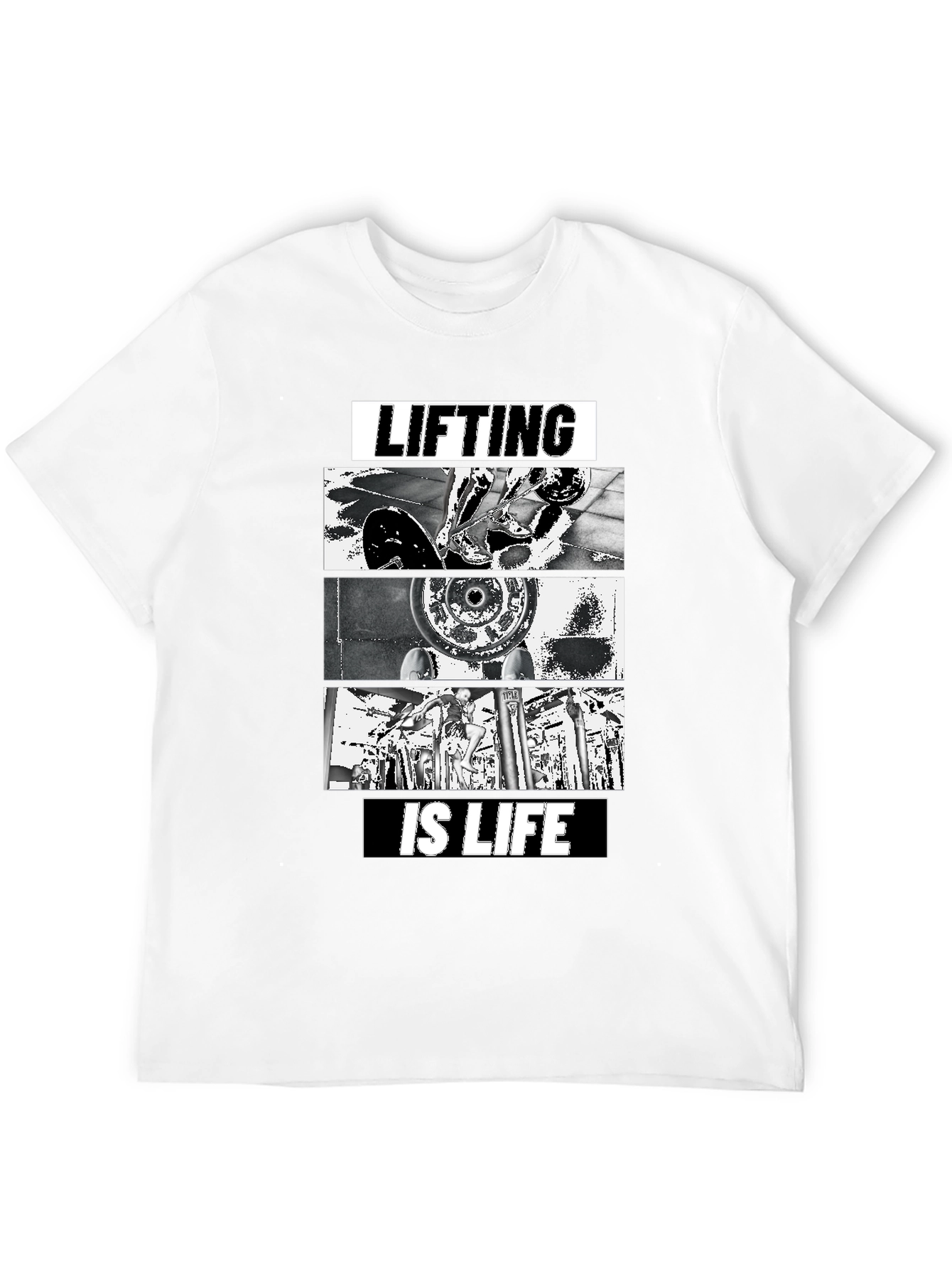 Lifting is Life Graphic T-Shirt