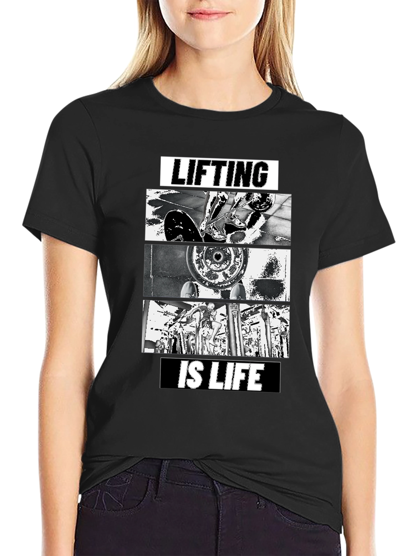 Lifting is Life Graphic T-Shirt