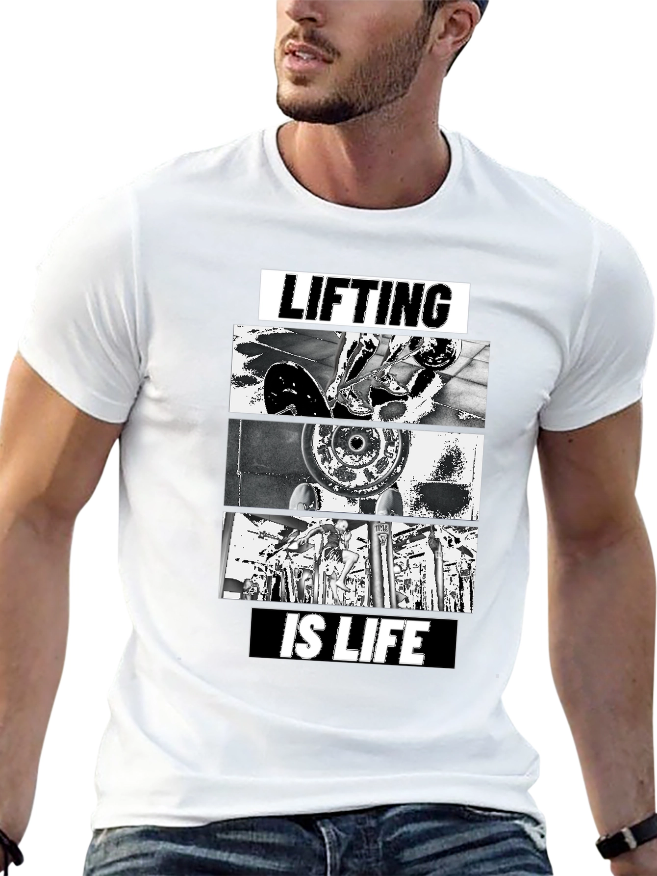 Lifting is Life Graphic T-Shirt