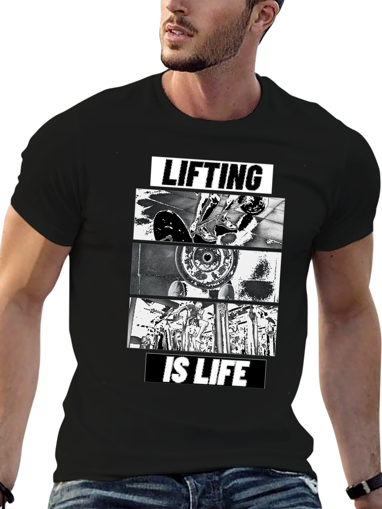 Lifting is Life Graphic T-Shirt