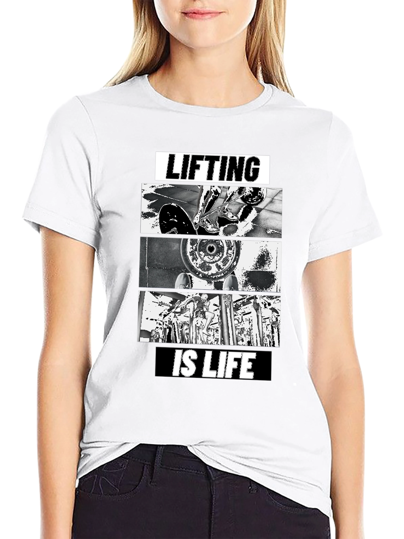 Lifting is Life Graphic T-Shirt