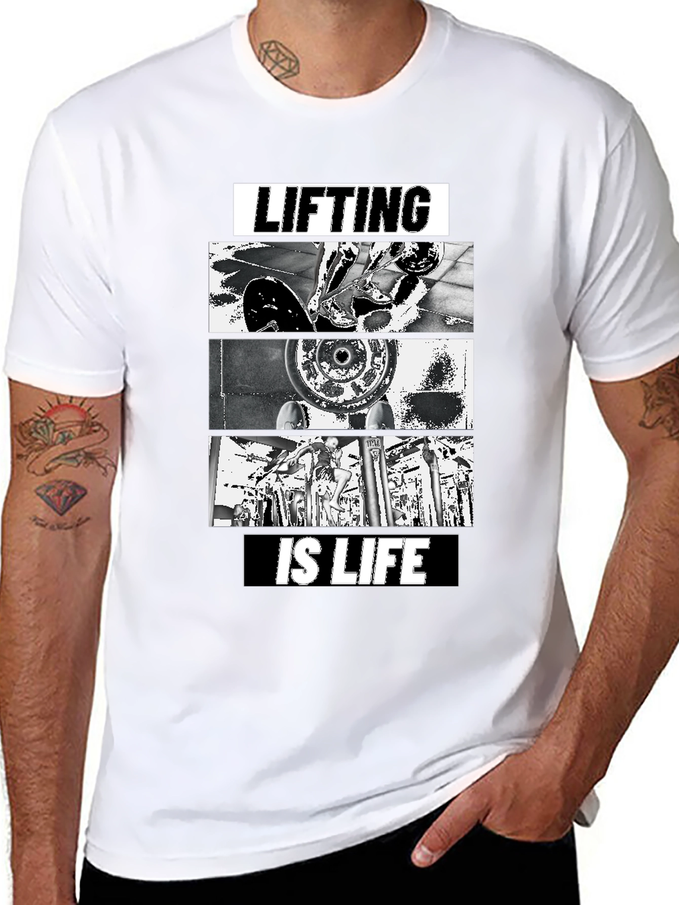 Lifting is Life Graphic T-Shirt