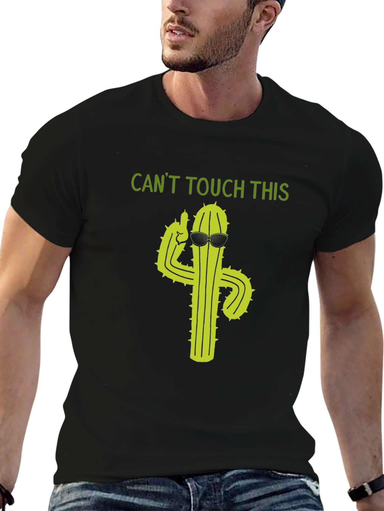 Cool Cactus T-Shirt - Cant Touch This Graphic Tee