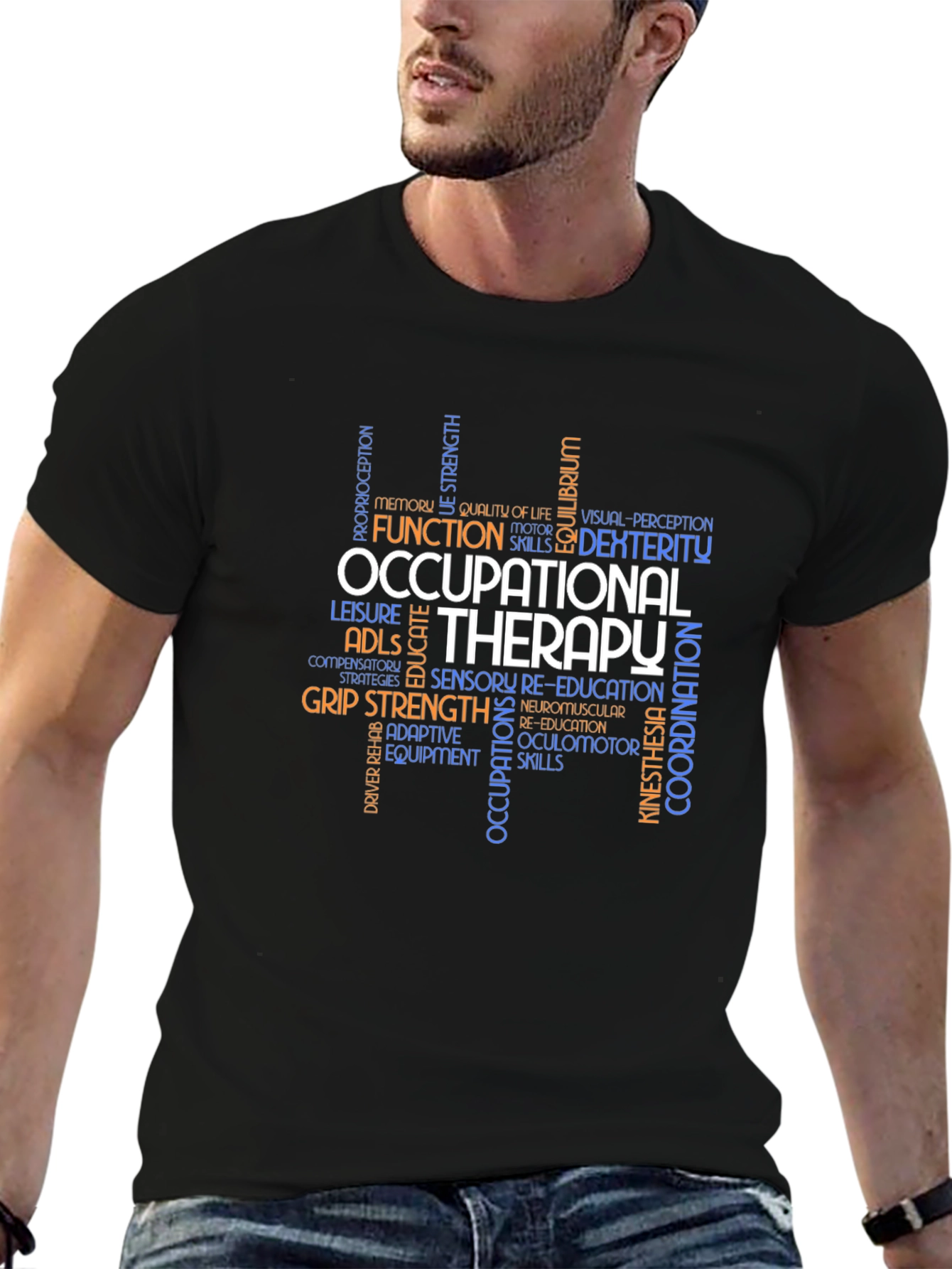 Occupational Therapy Word Art T-Shirt