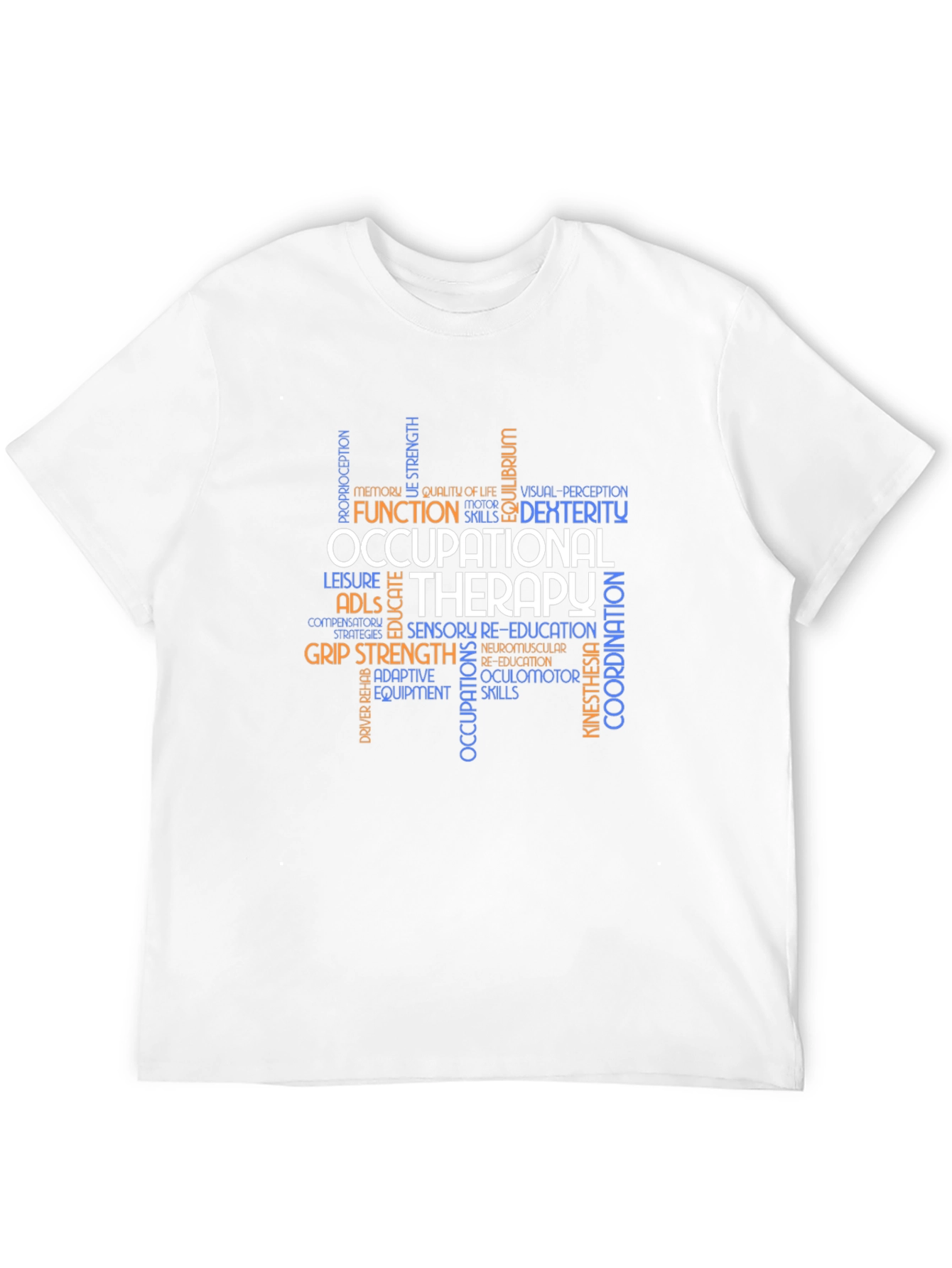 Occupational Therapy Word Art T-Shirt