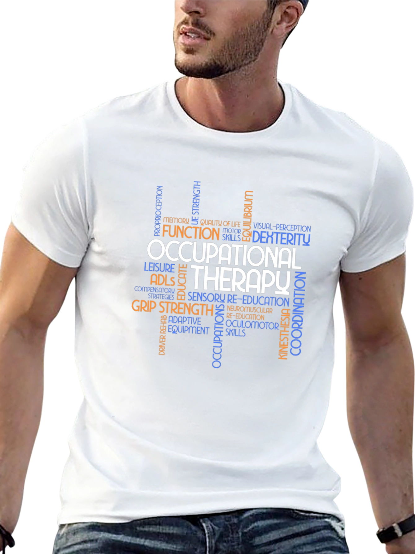 Occupational Therapy Word Art T-Shirt