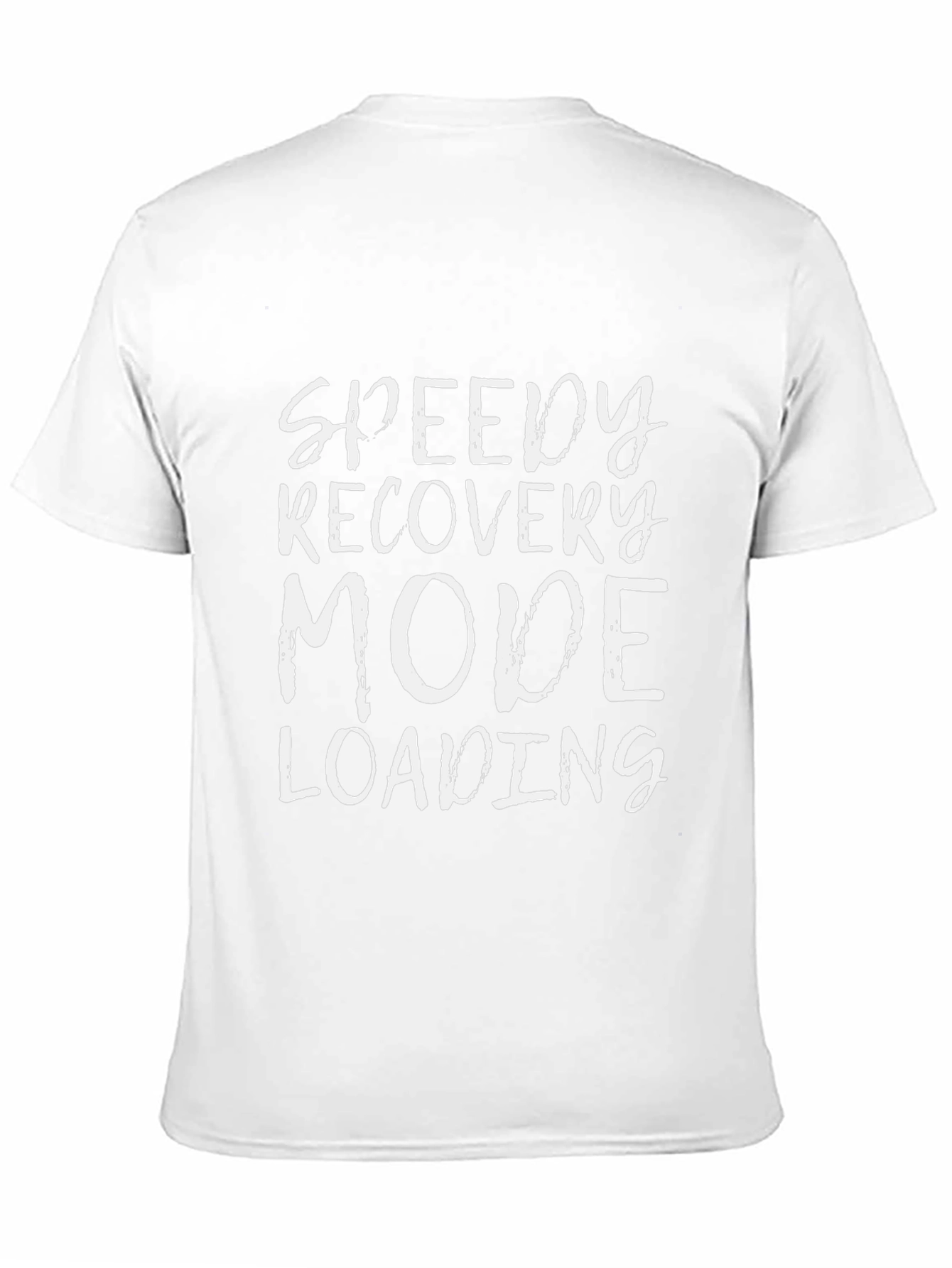 Speedy Recovery Mode Loading Black T-Shirt