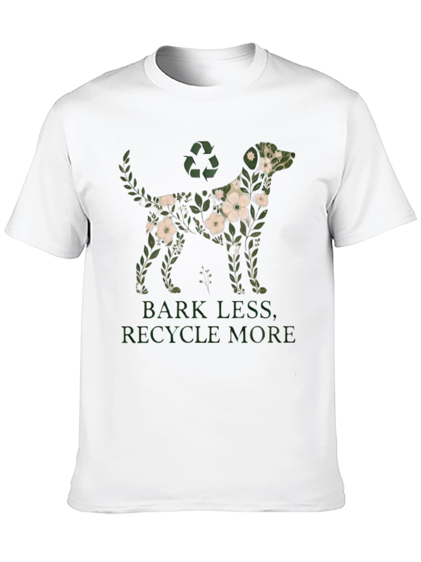 Eco-Friendly Dog Graphic T-Shirt