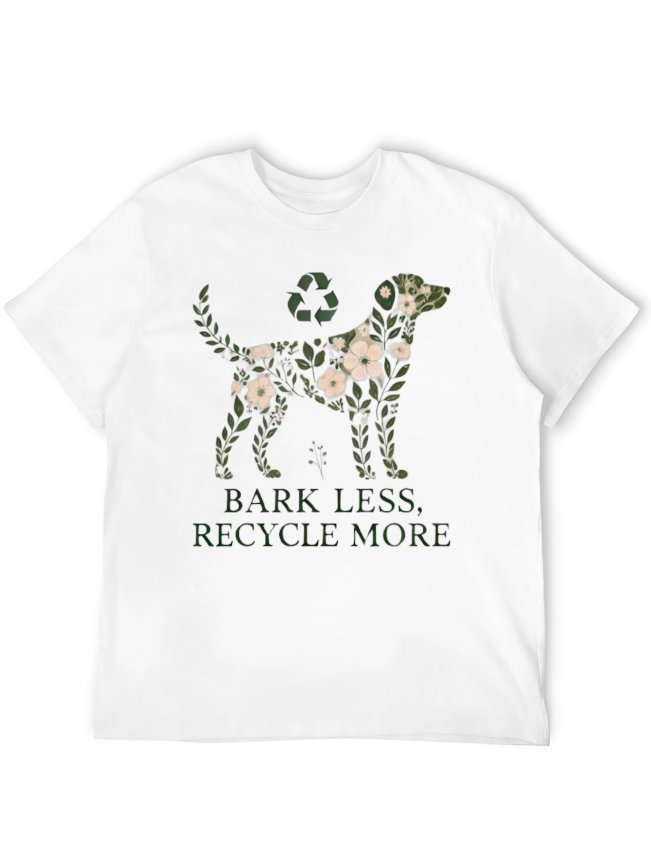Eco-Friendly Dog Graphic T-Shirt