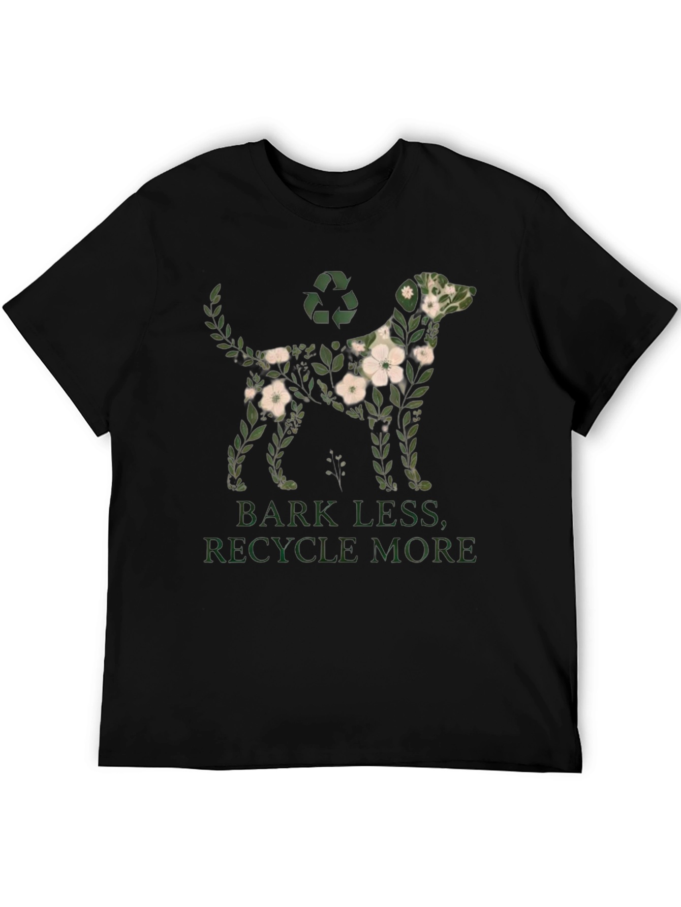 Eco-Friendly Dog Graphic T-Shirt