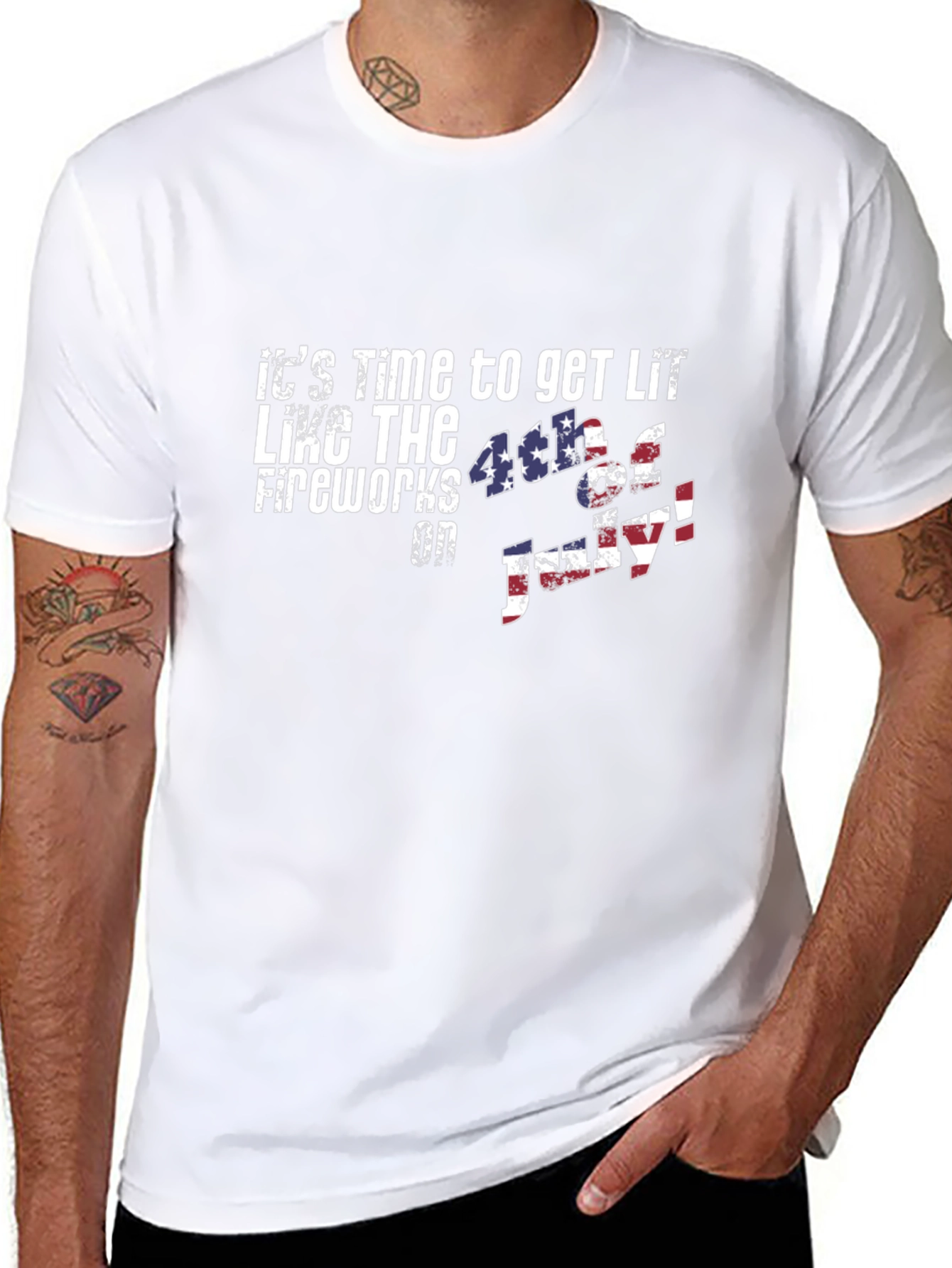 Time to get Lit 4th of July T-Shirt