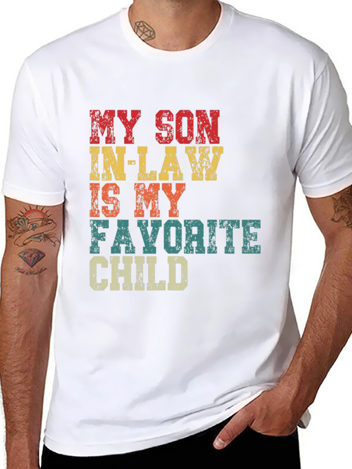Funny Son-in-Law Favorite Child T-Shirt