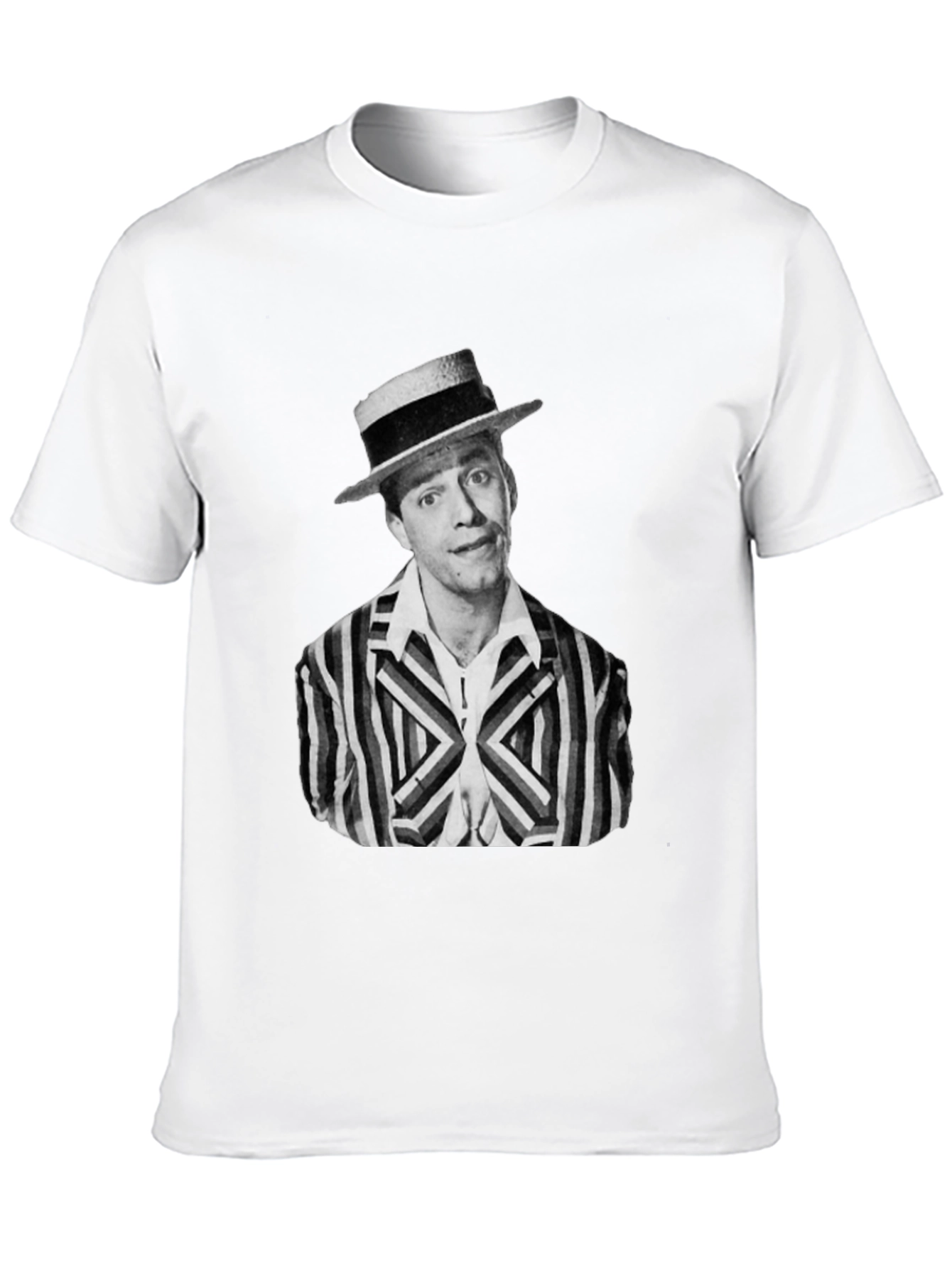Retro Comedian Portrait T-Shirt