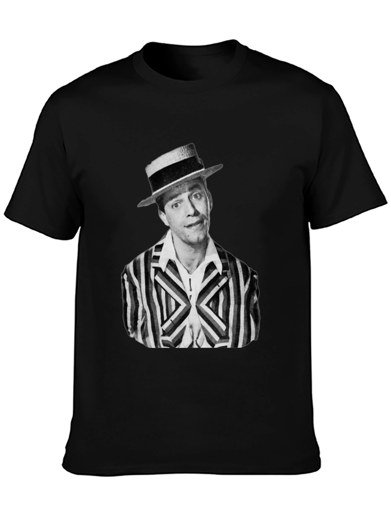 Retro Comedian Portrait T-Shirt