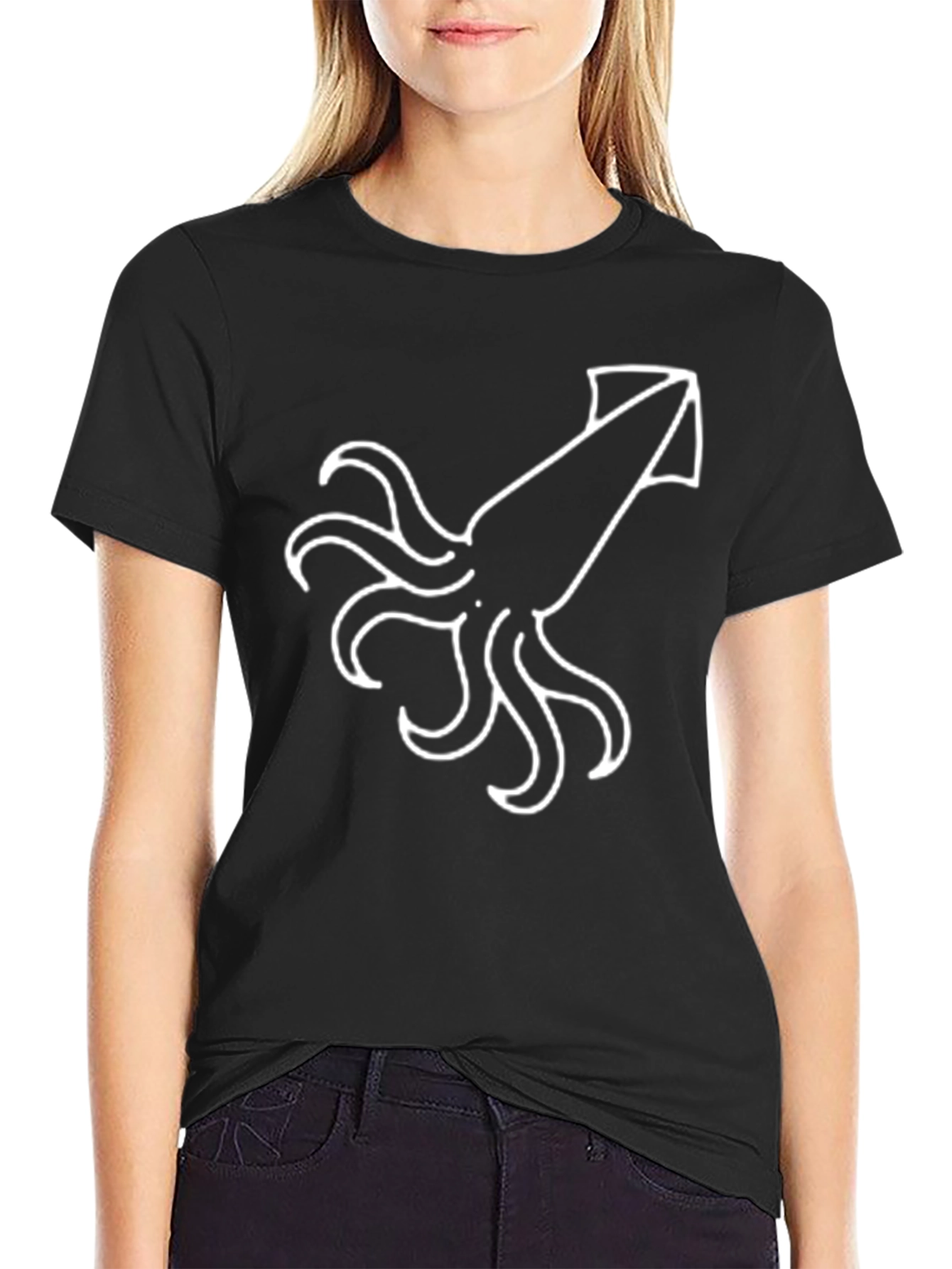 Squid Graphic Tee - Bold & Unique Design