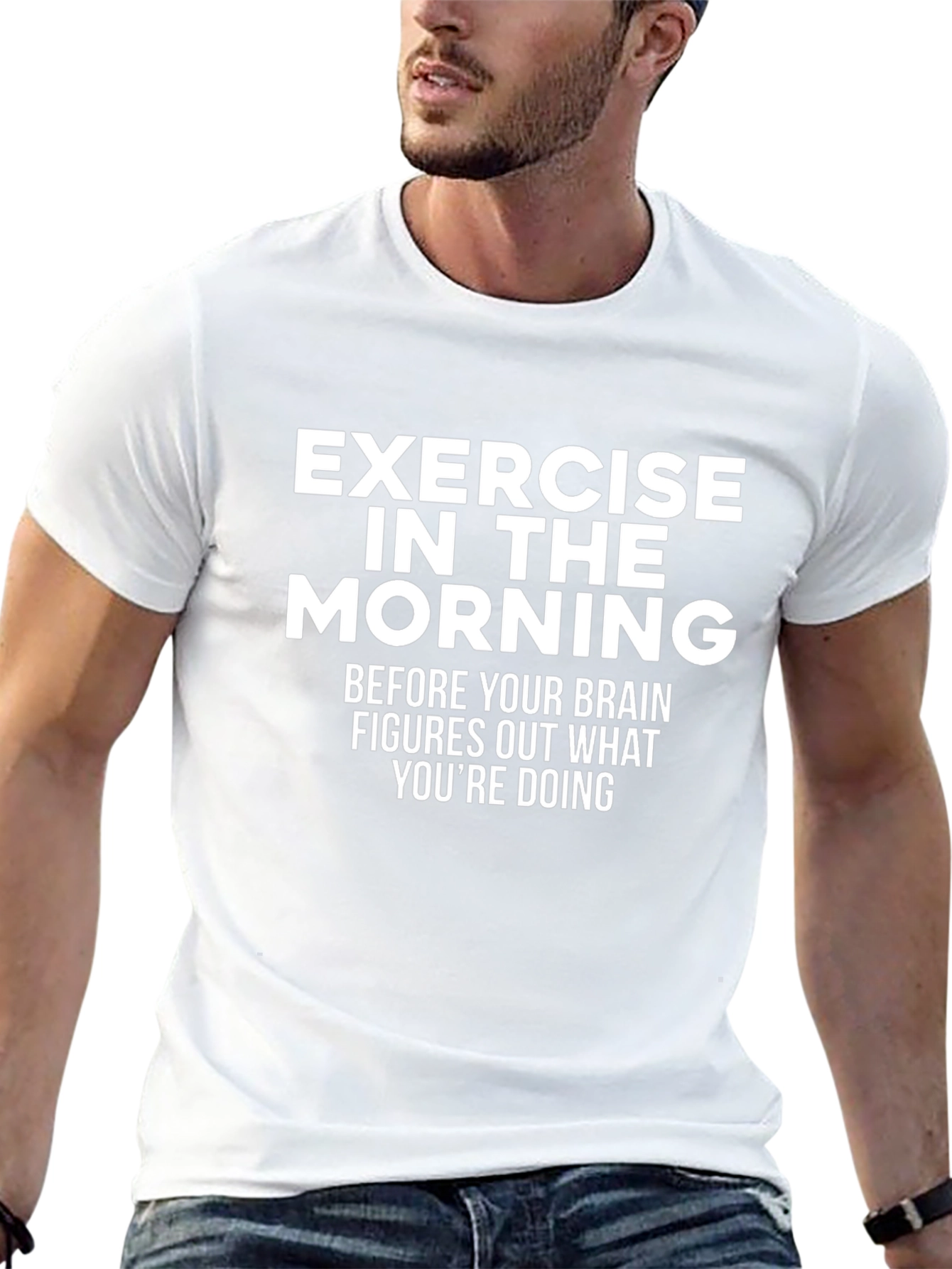 Funny Exercise Morning T-Shirt