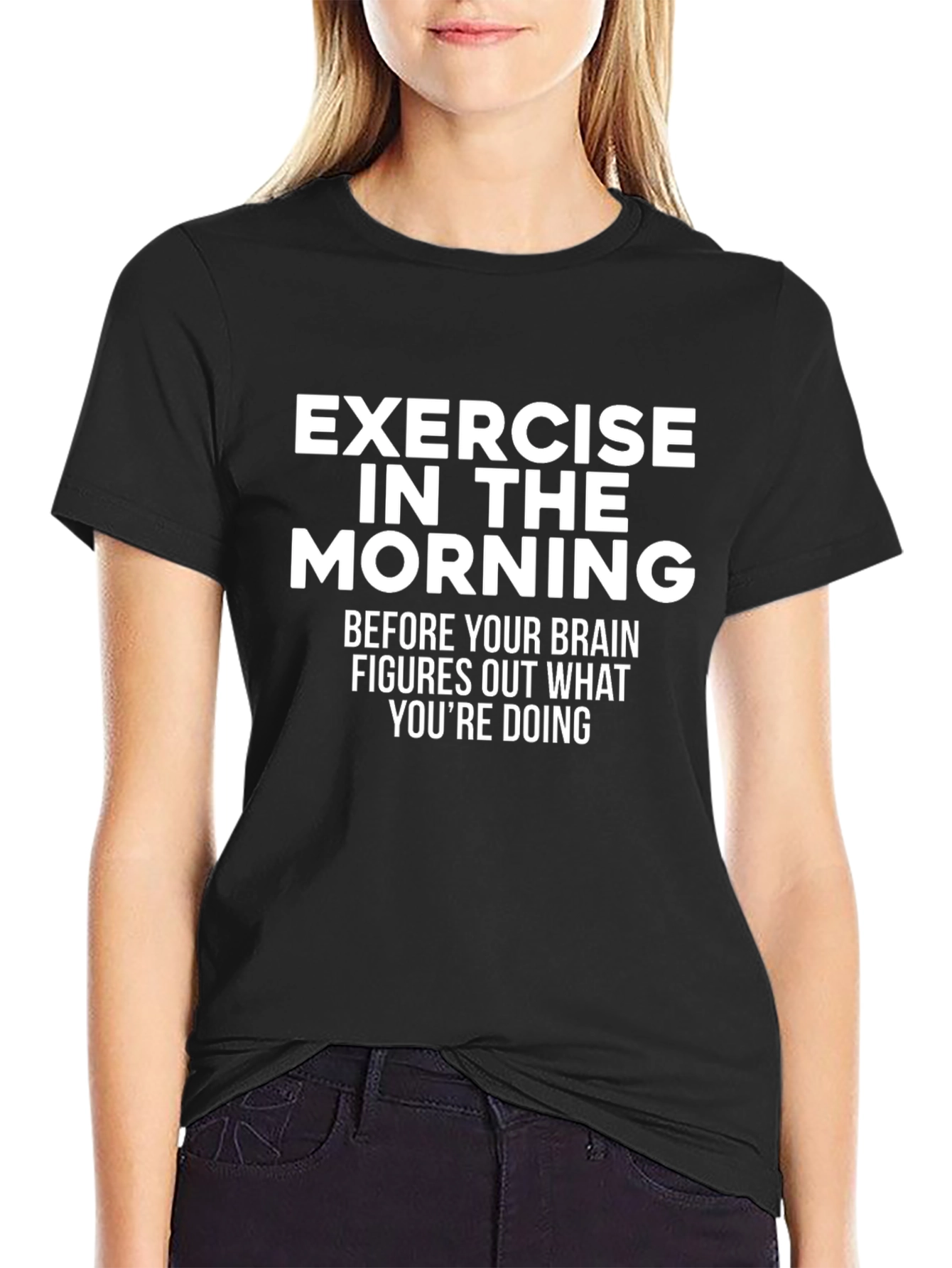 Funny Exercise Morning T-Shirt