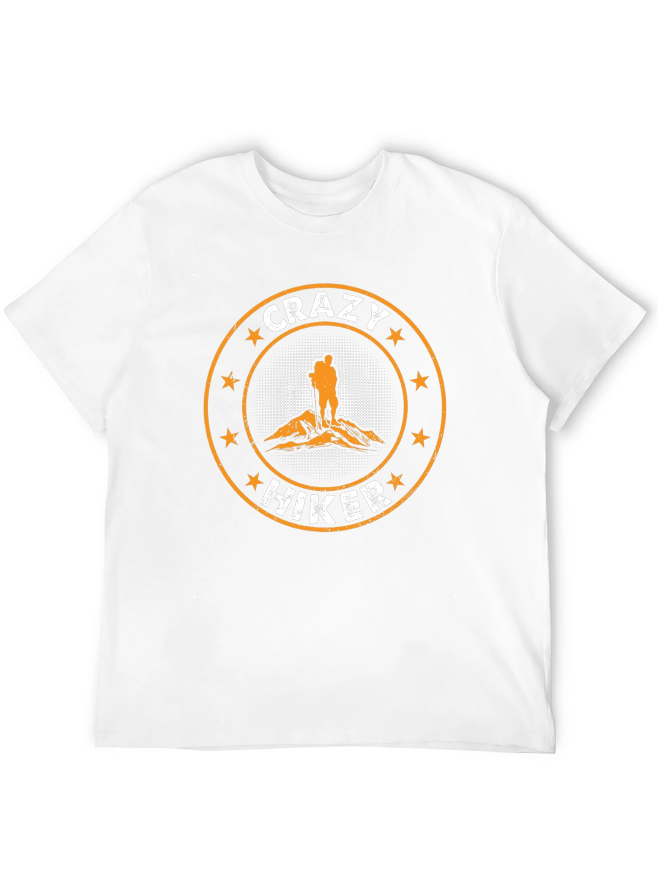 Crazy Hiker Graphic Tee - Outdoor Adventure Shirt