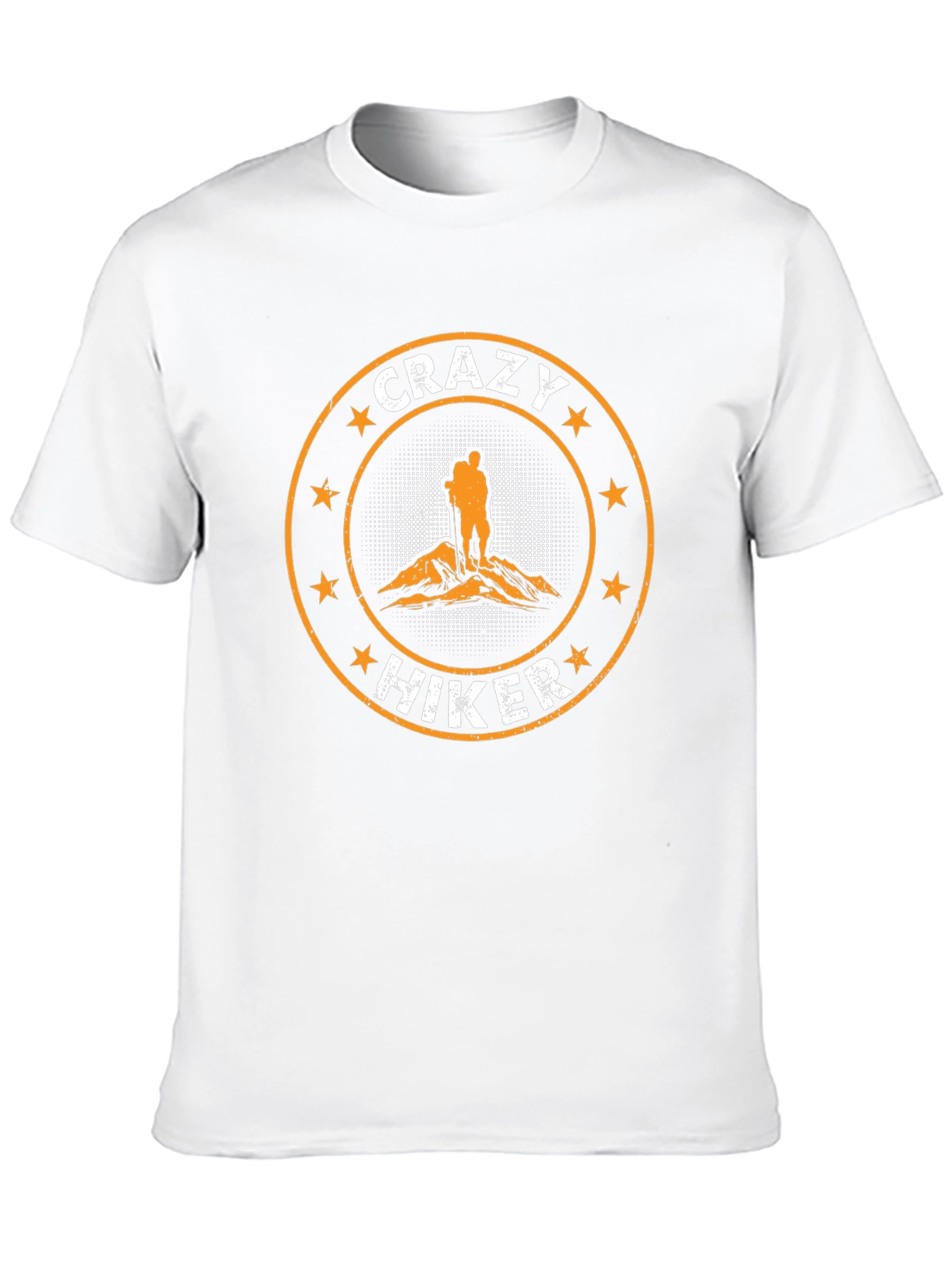 Crazy Hiker Graphic Tee - Outdoor Adventure Shirt