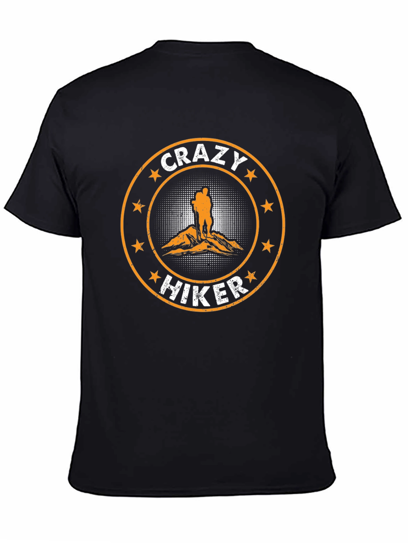 Crazy Hiker Graphic Tee - Outdoor Adventure Shirt