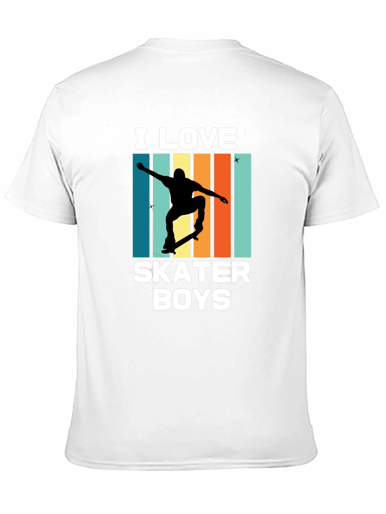 I Love Skater Boys Graphic T-Shirt