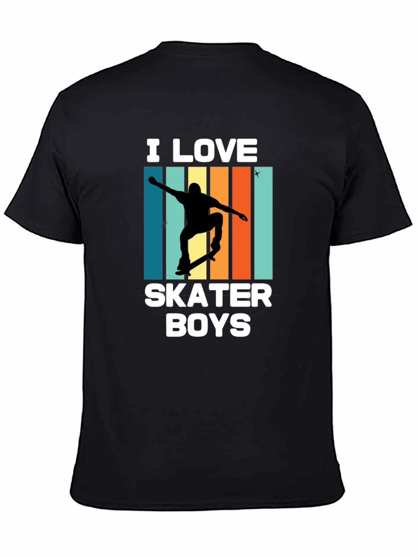 I Love Skater Boys Graphic T-Shirt