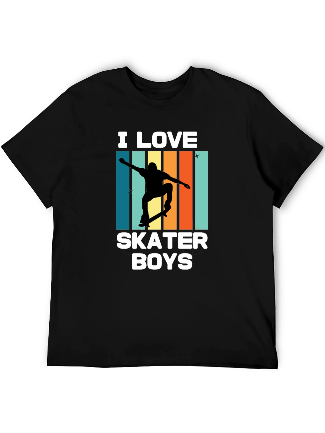 I Love Skater Boys Graphic T-Shirt