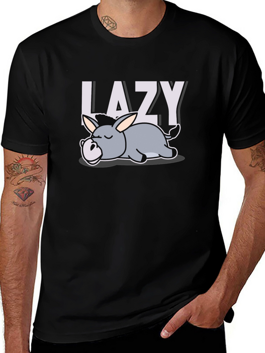 Lazy Donkey Graphic T-Shirt - Relaxed Fit