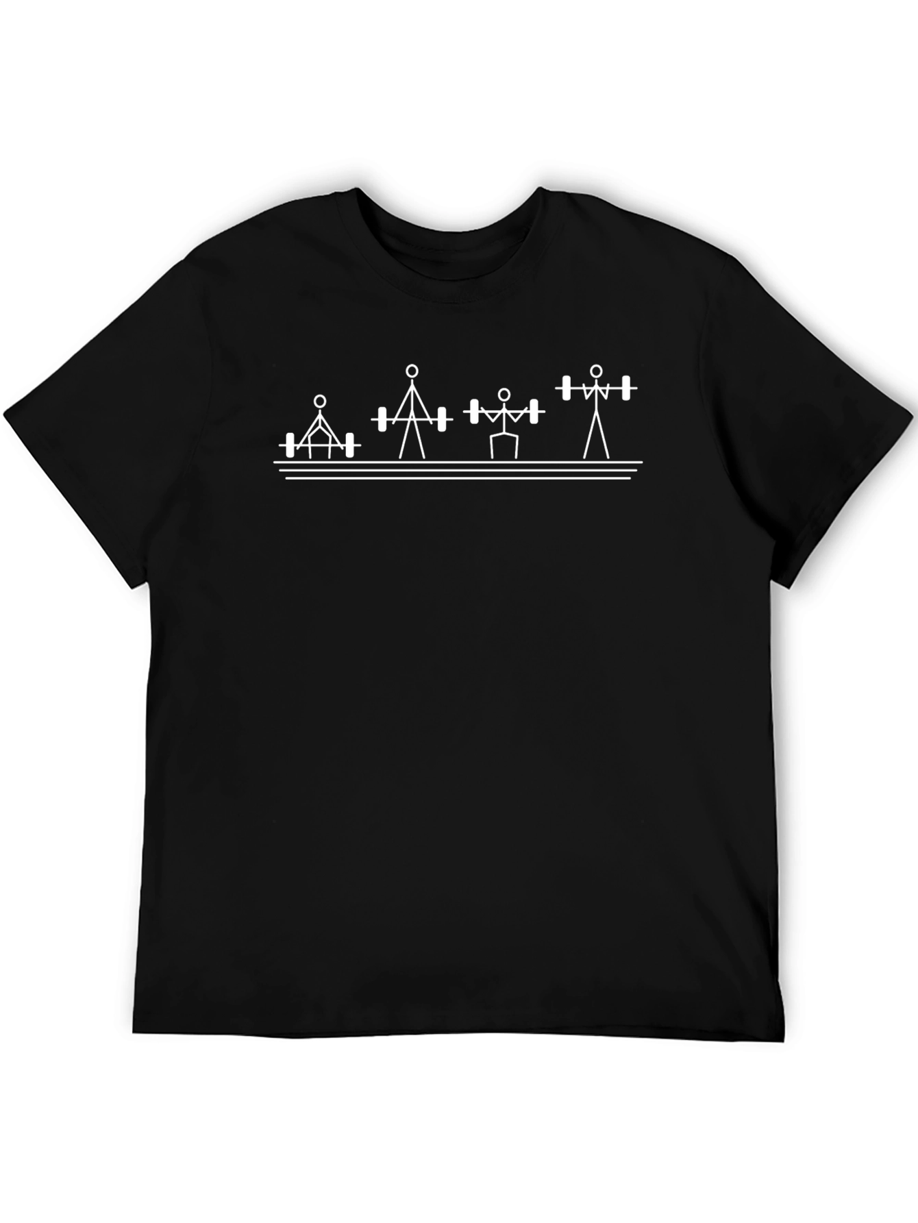 Weightlifting Evolution Black T-Shirt