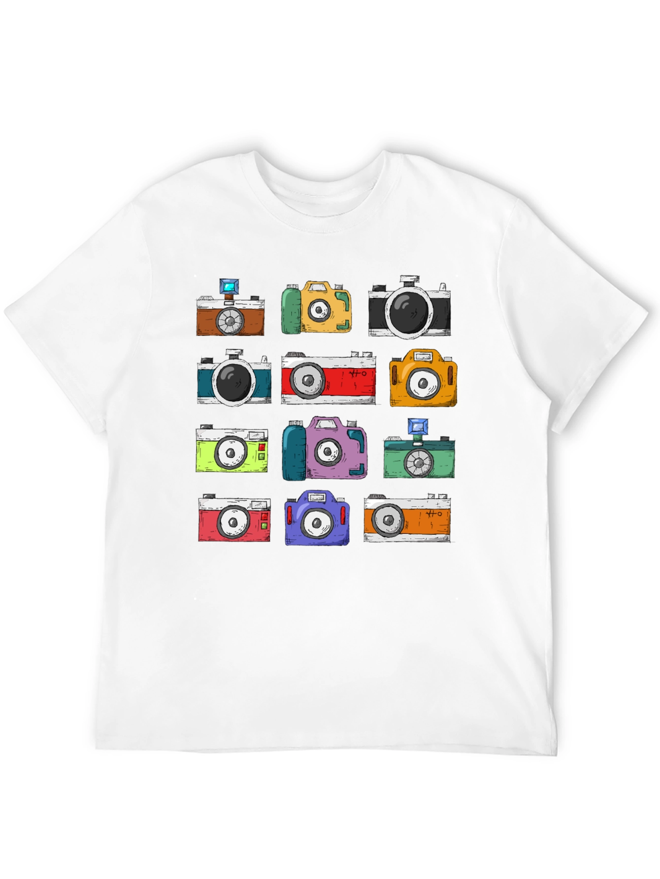 Retro Camera Graphic Tee - Photography Lovers T-Shirt