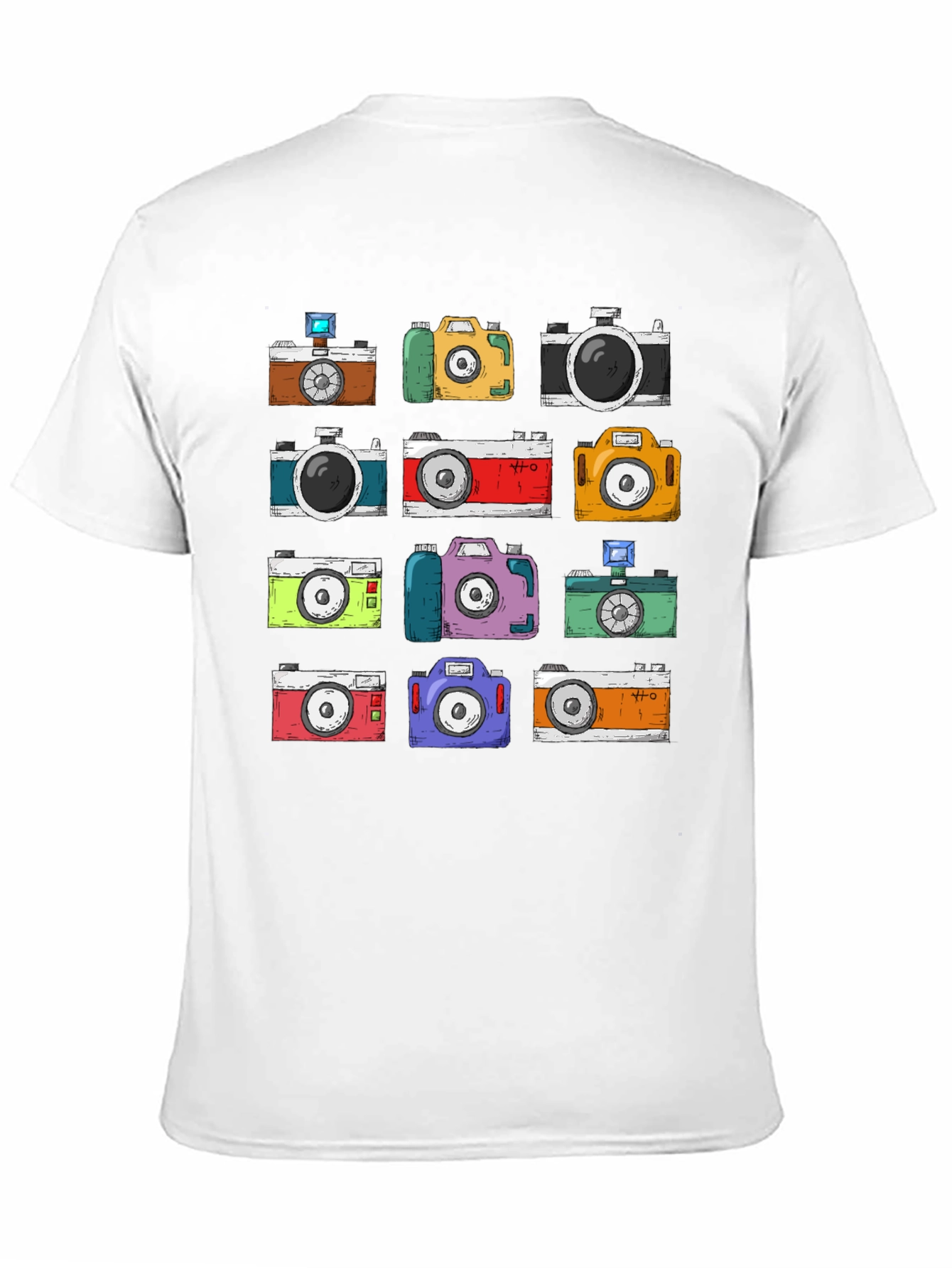 Retro Camera Graphic Tee - Photography Lovers T-Shirt
