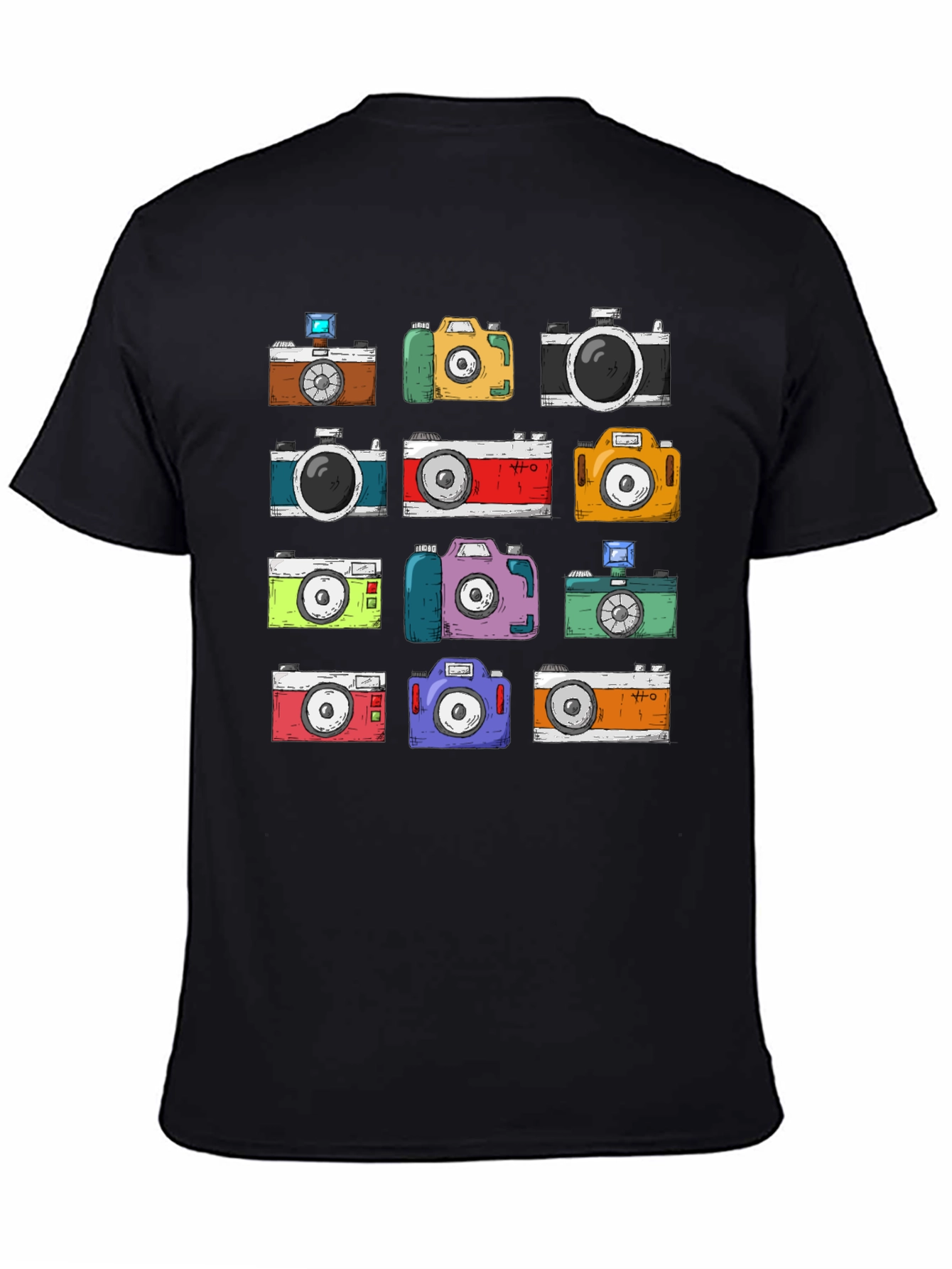 Retro Camera Graphic Tee - Photography Lovers T-Shirt