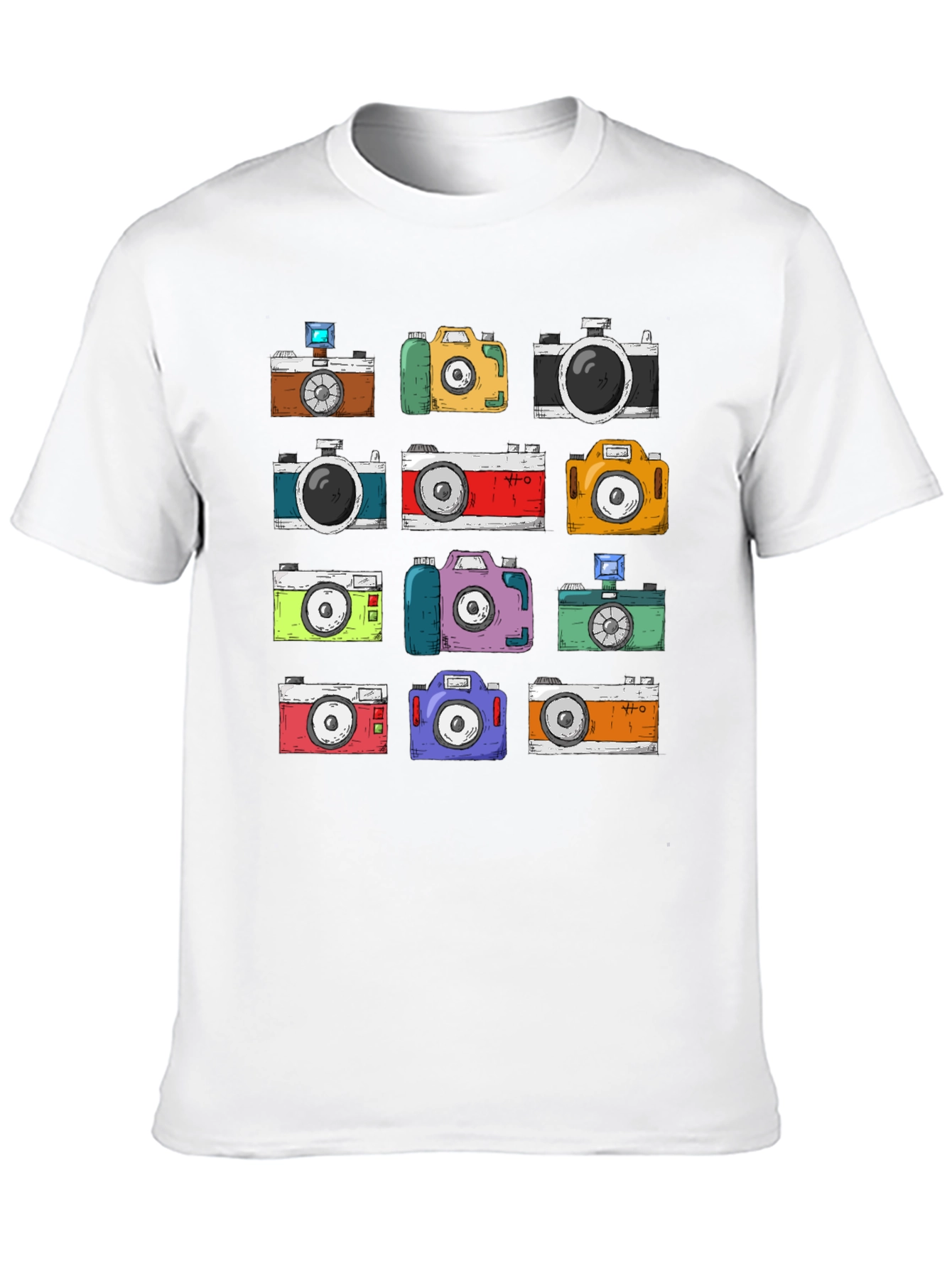 Retro Camera Graphic Tee - Photography Lovers T-Shirt