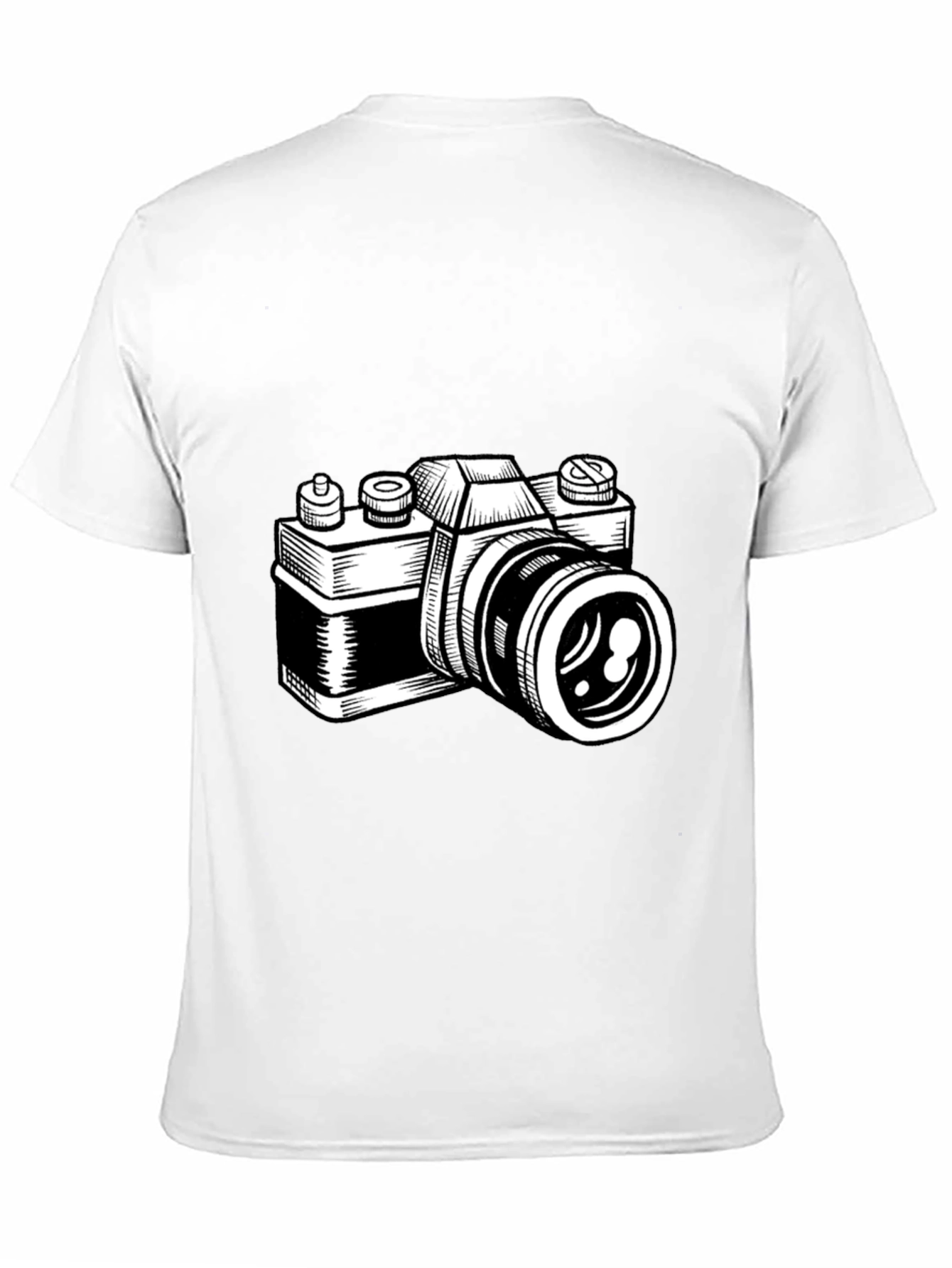 Camera Graphic T-Shirt - Black