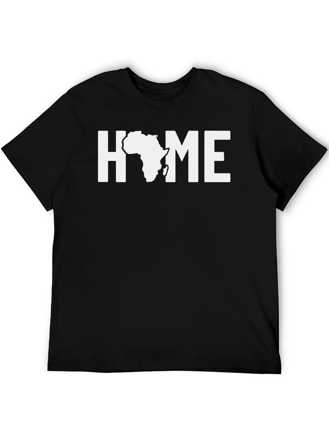 Home Africa T-Shirt - Black