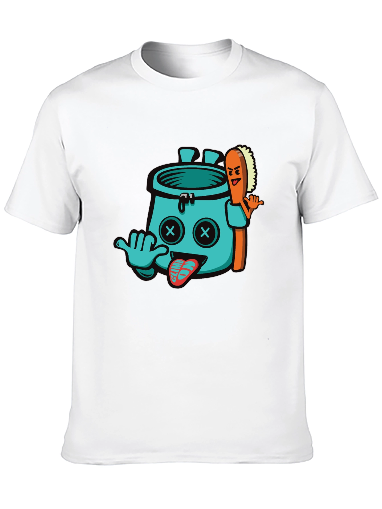 Funny Climbing Chalk Bag T-Shirt