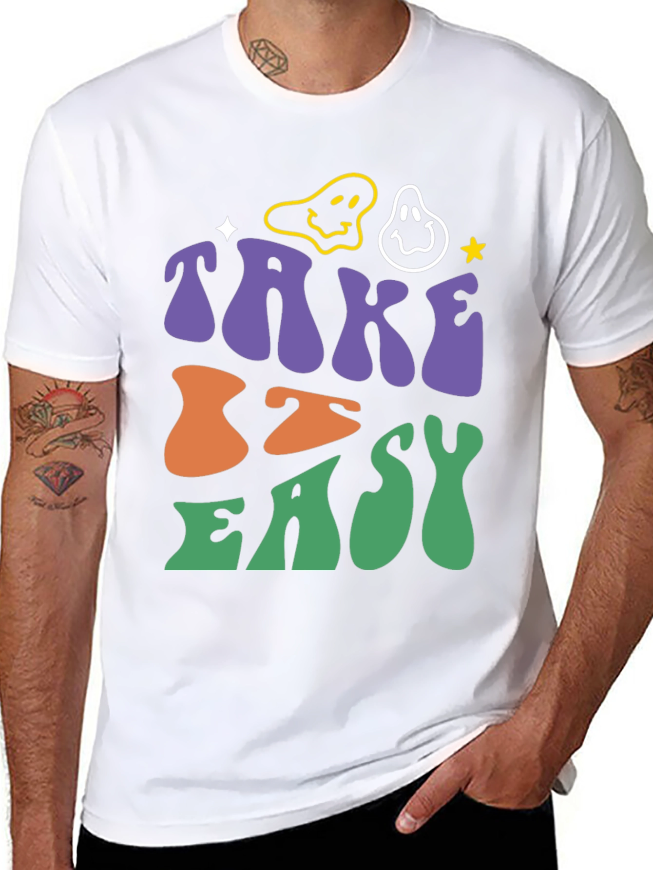 Groovy Take it Easy Graphic Tee