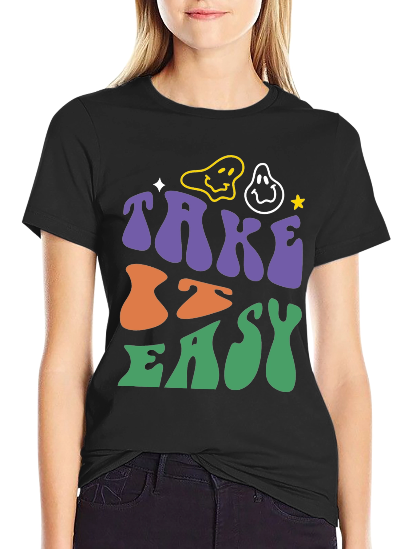 Groovy Take it Easy Graphic Tee