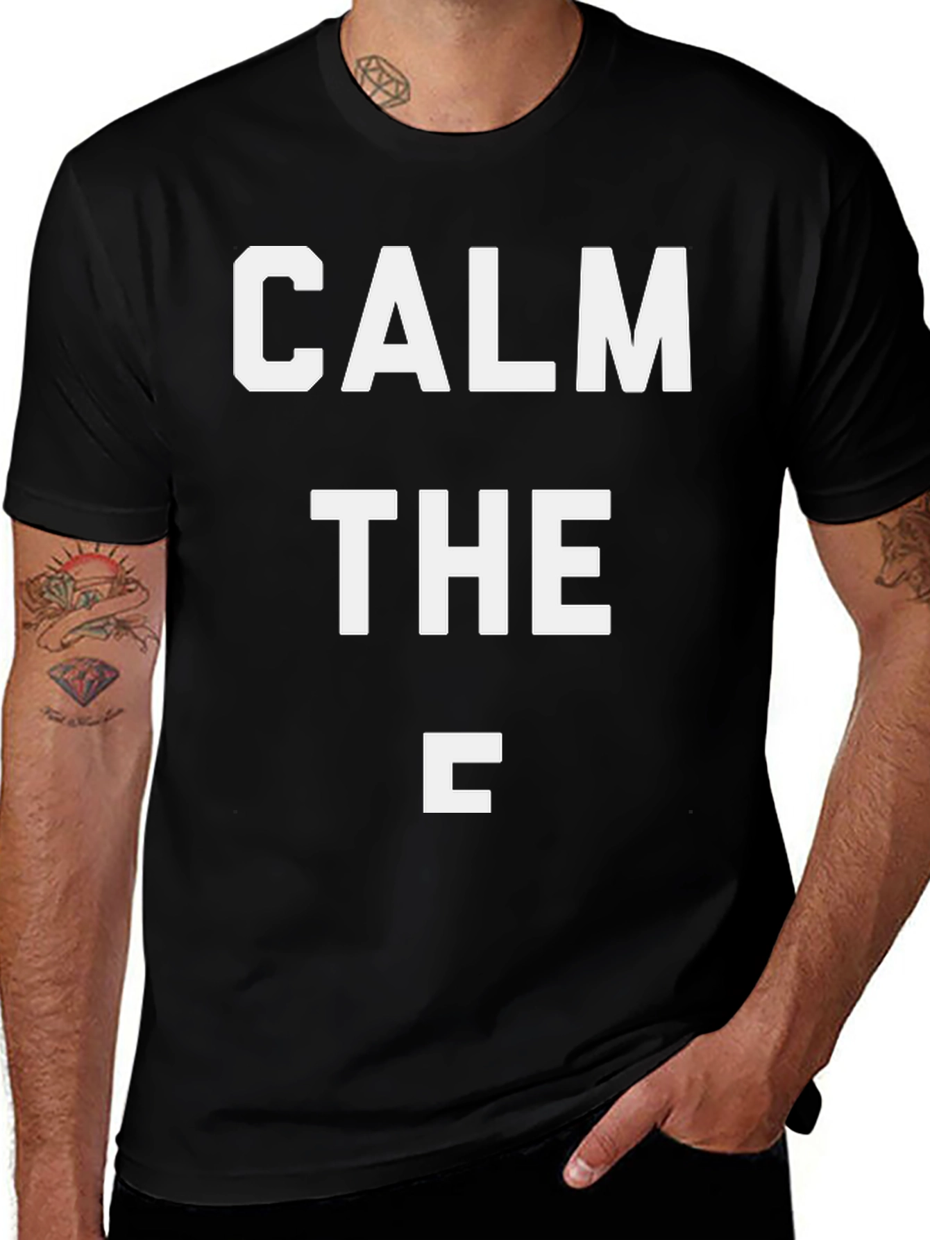 Calm the C T-Shirt - Funny Slogan Tee