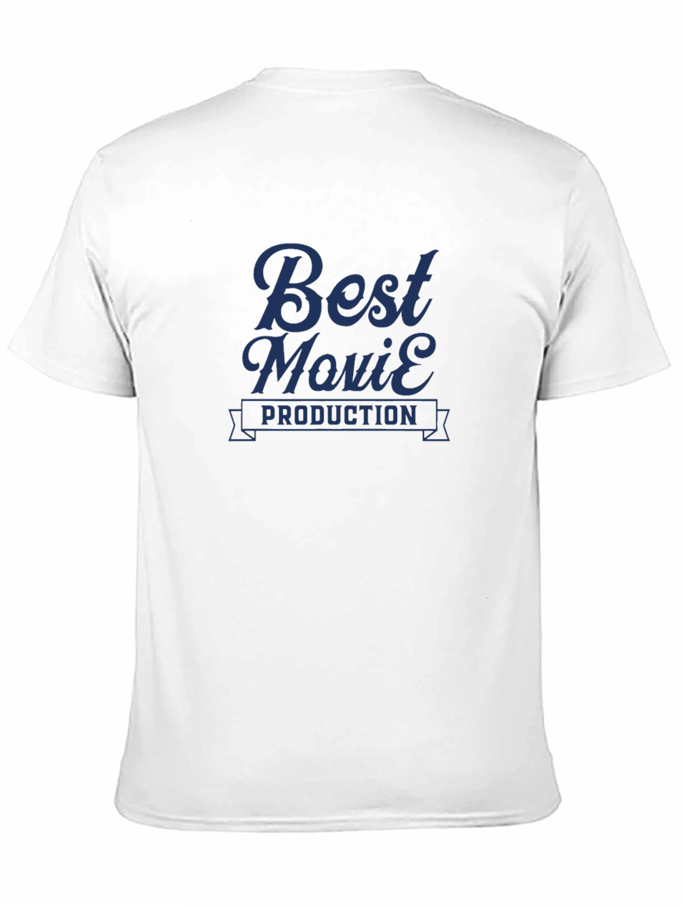 Best Movie Production T-Shirt - Black