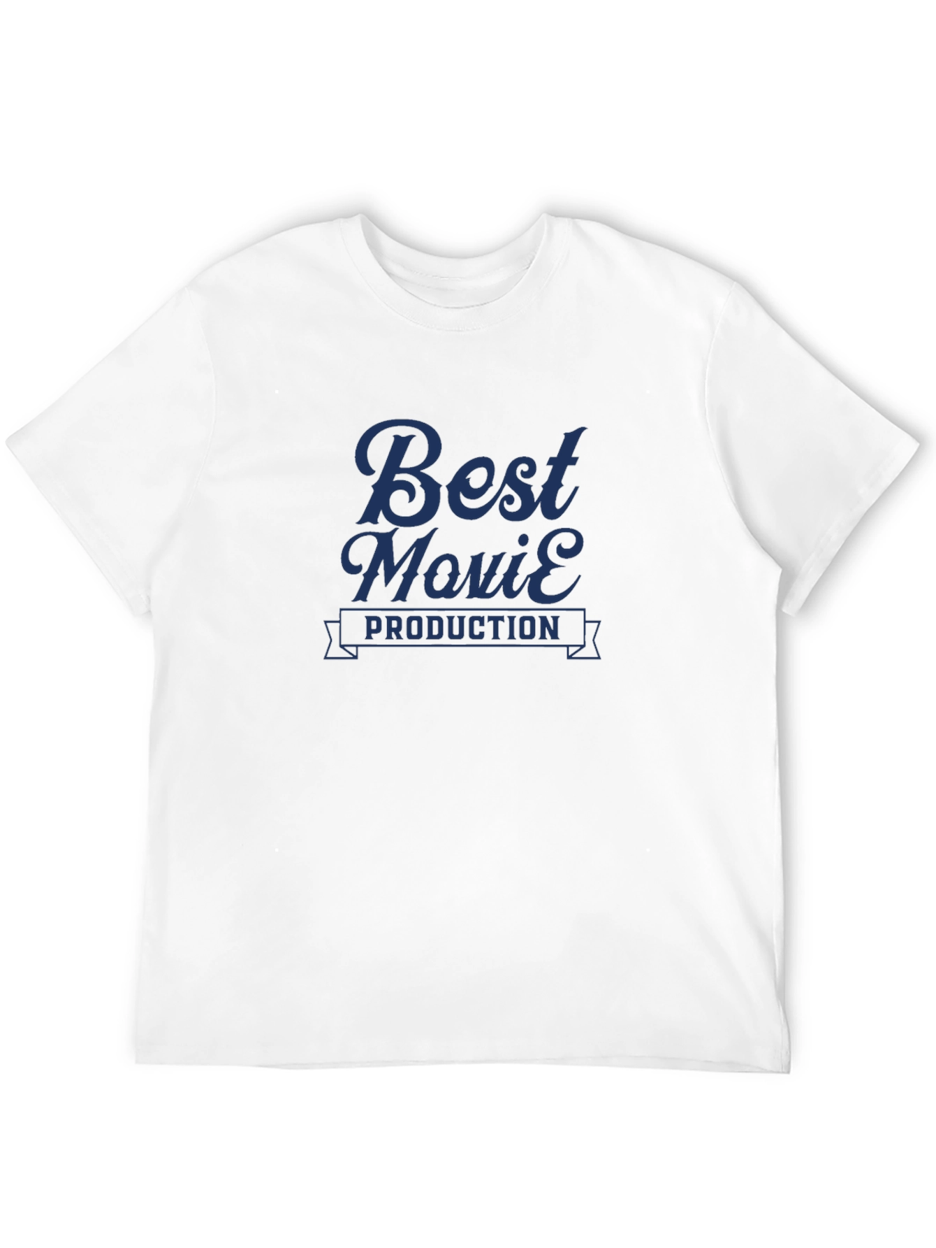 Best Movie Production T-Shirt - Black