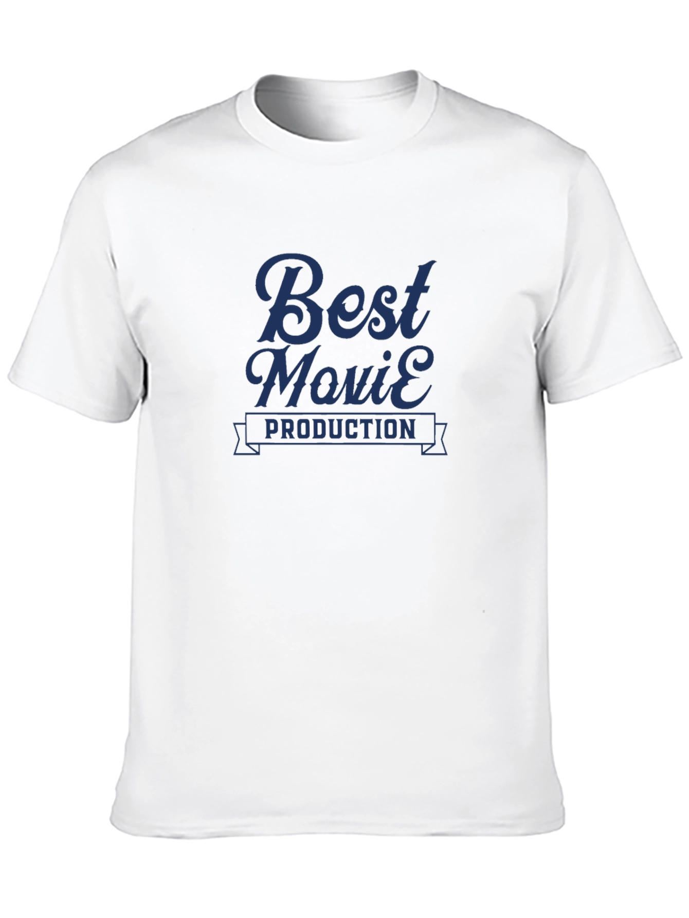 Best Movie Production T-Shirt - Black