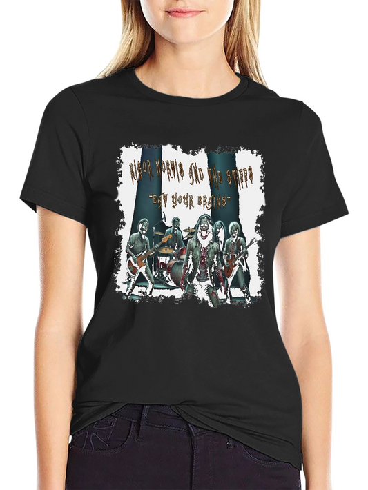 Eat Your Brains Band Graphic T-Shirt