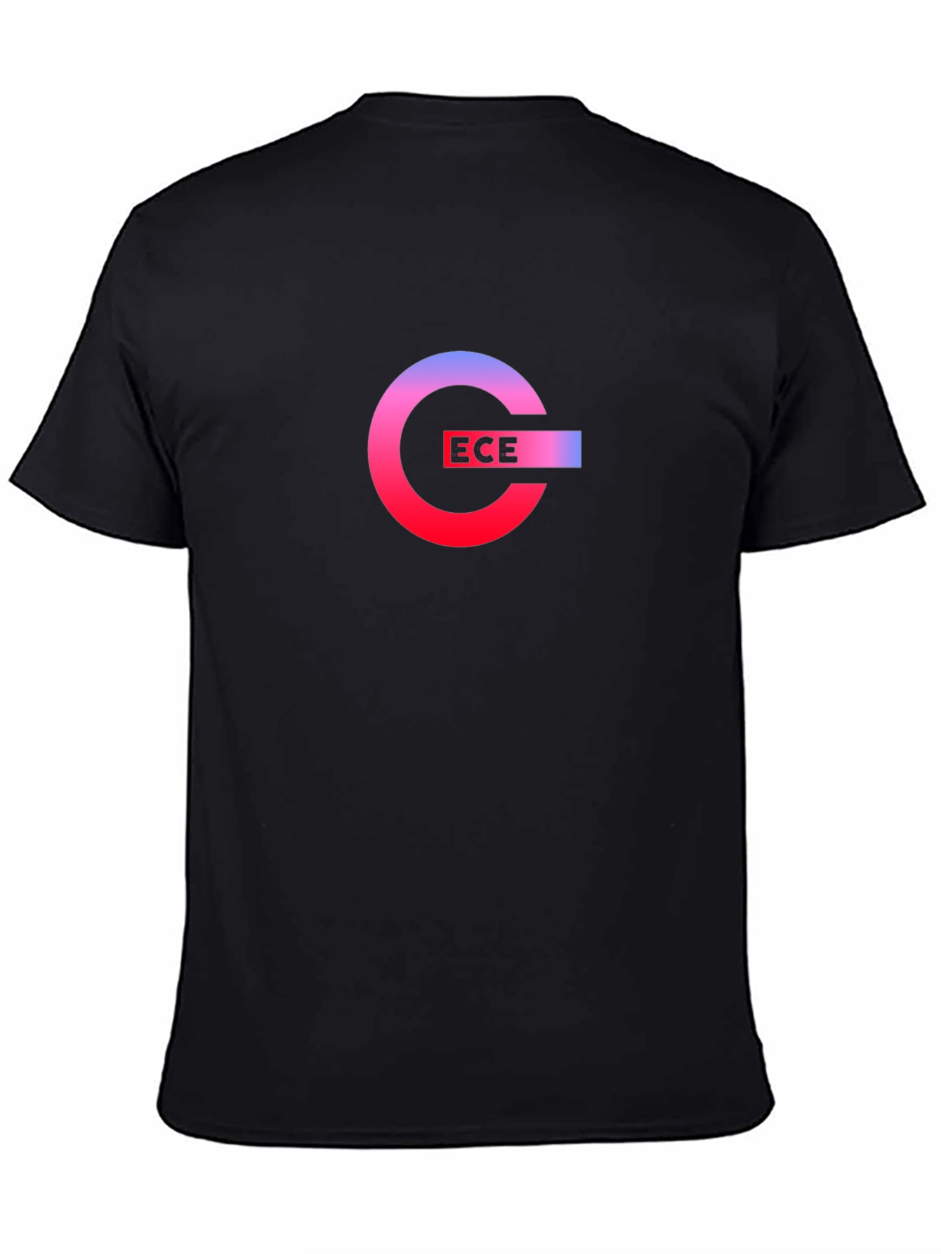 ECE Logo Graphic Black Tee