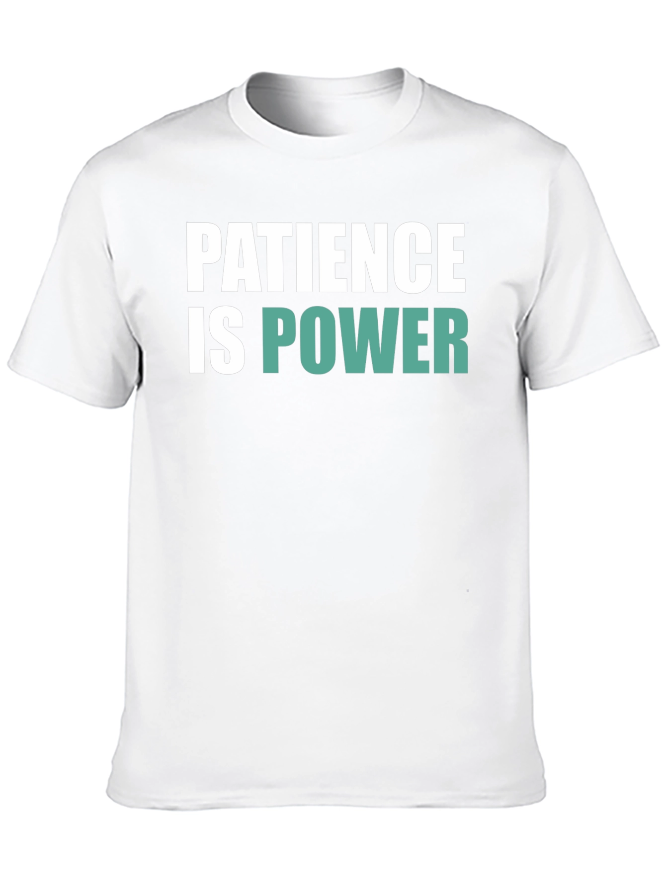 Patience is Power Graphic Tee - Soft Cotton Blend